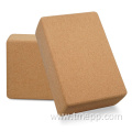 Printed Natural Cork Yoga Block And Brick